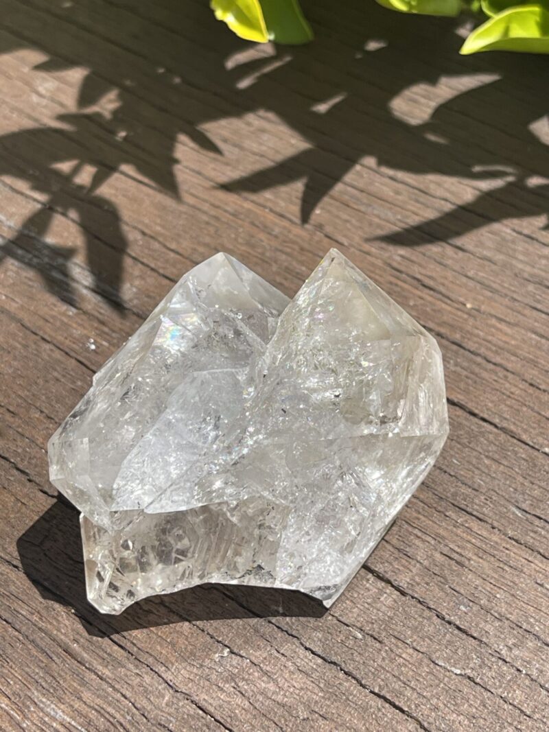 Master Herkimer Diamond with Record Keepers Rainbows (163g)