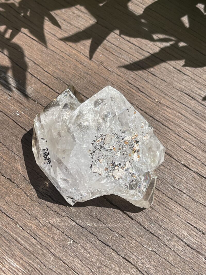 Master Herkimer Diamond with Record Keepers Rainbows (163g)