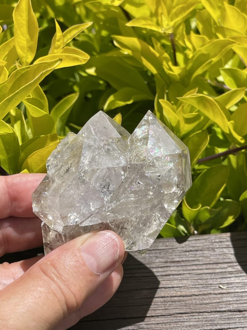 Master Herkimer Diamond with Record Keepers Rainbows (163g)