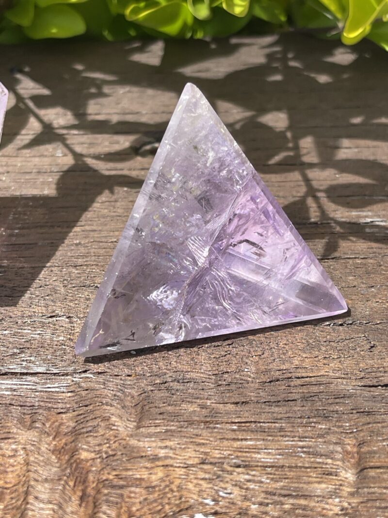 Rainbow Amethyst Elemental Sacred Geometry Set (4 Pieces)