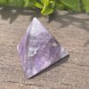 Ignite Transformation: Amethyst Tetrahedron 72g