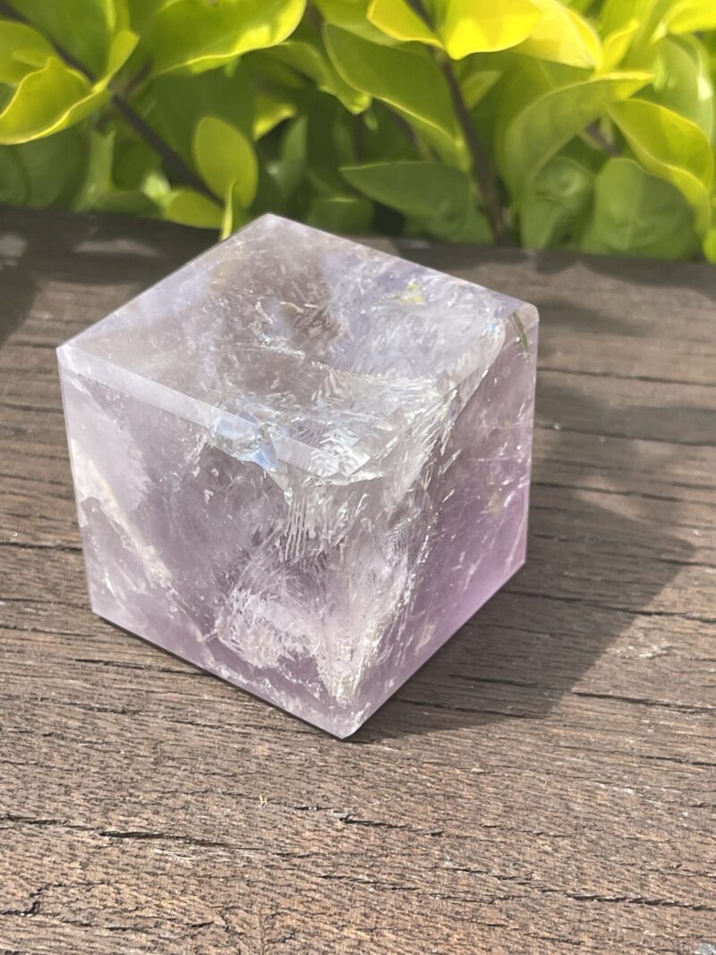 Grounding Serenity: Amethyst Cube 287g