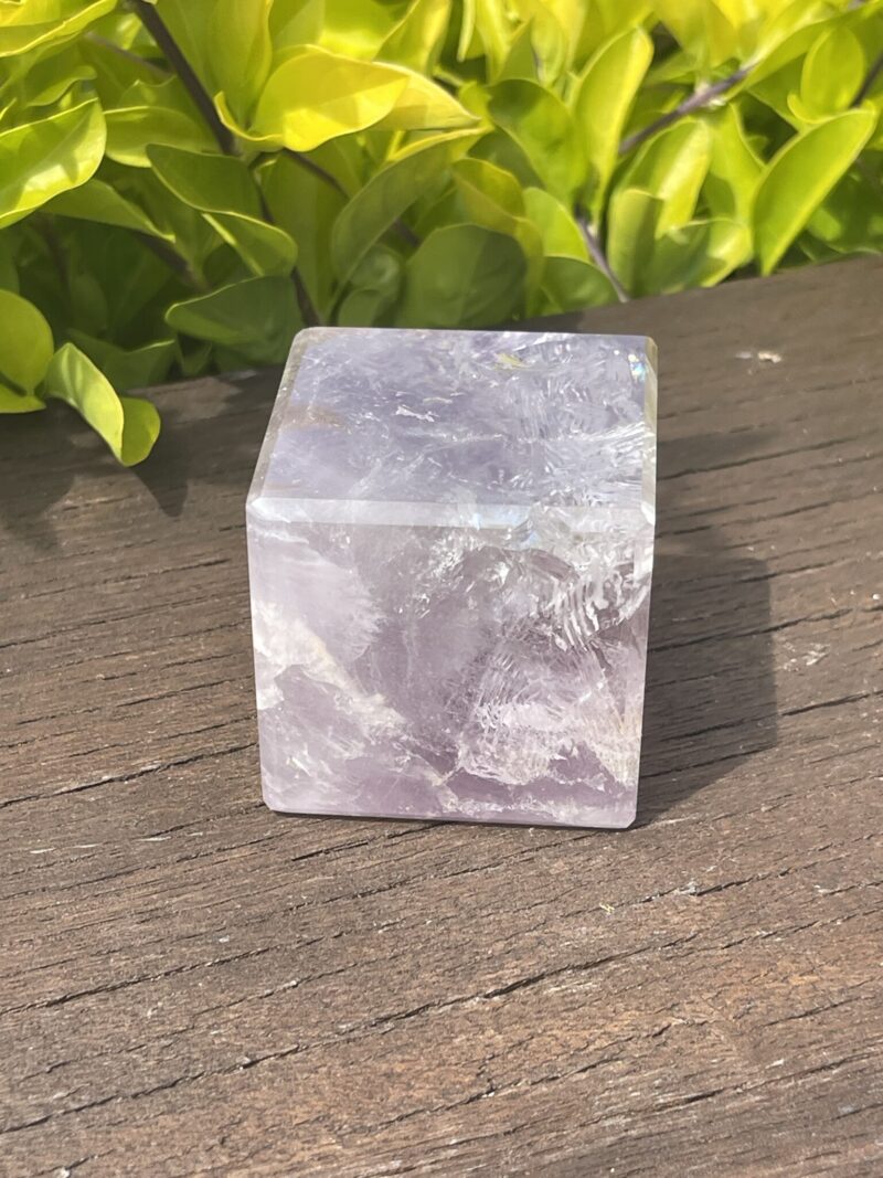 Grounding Serenity: Amethyst Cube 287g