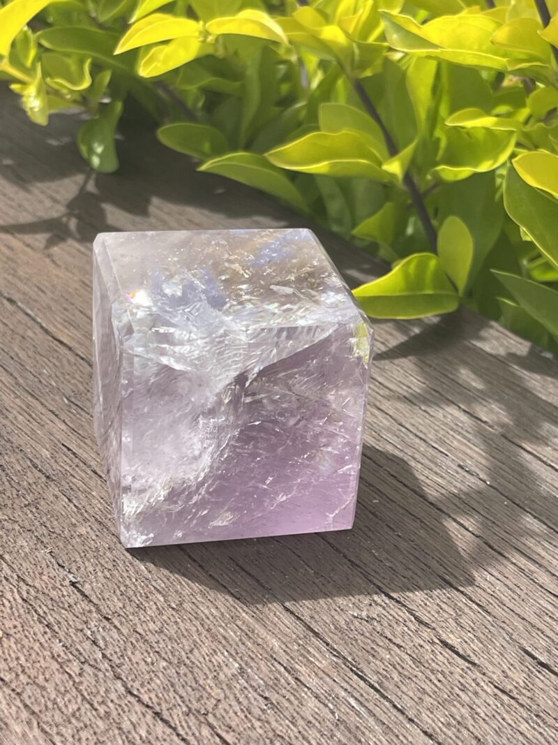 Grounding Serenity: Amethyst Cube 287g