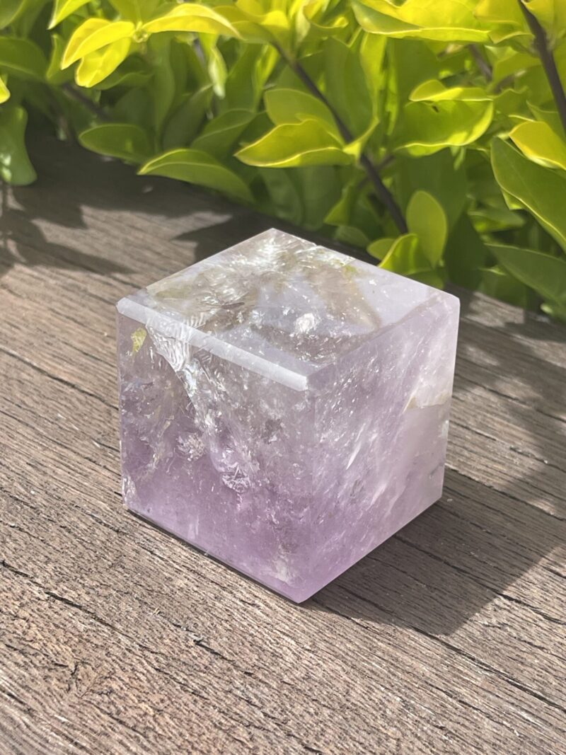 Grounding Serenity: Amethyst Cube 287g